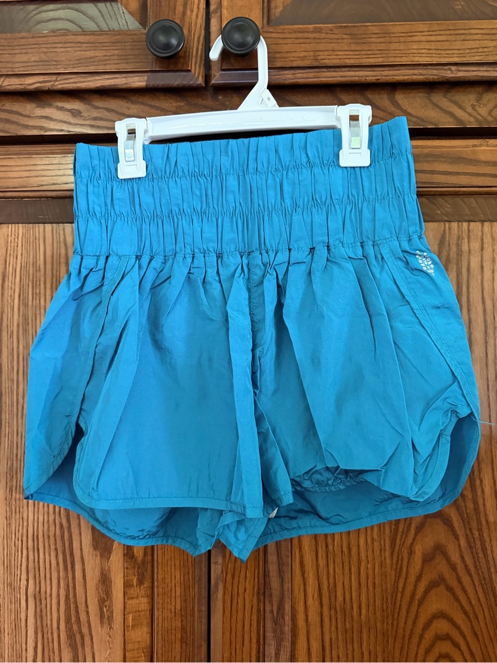 FP Movement by Free People Teal High-Waist Athletic Shorts